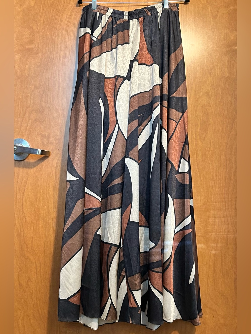 Diarrablu Jant Extra Wide Leg Pants Chiado Rust - Size XL